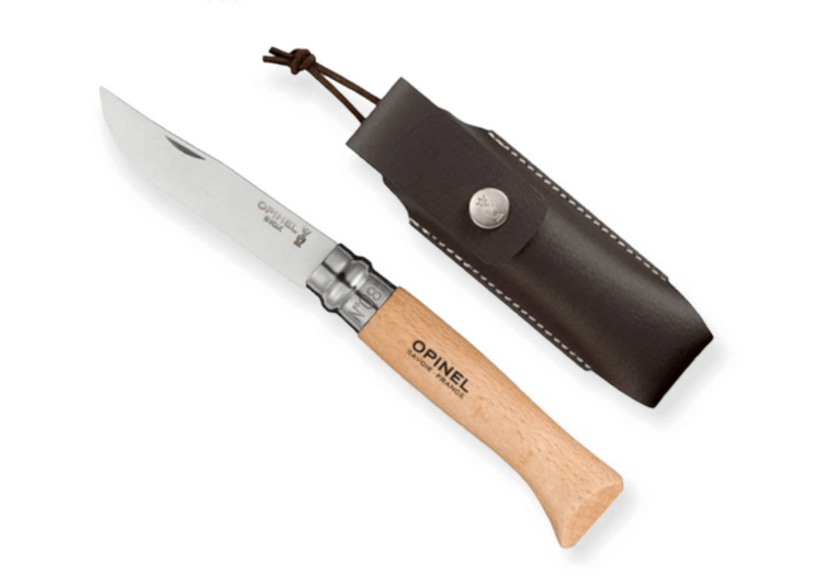 มีด OPINEL รุ่น NO.08 STAINLESS STEEL + SHEATH SET (1089)